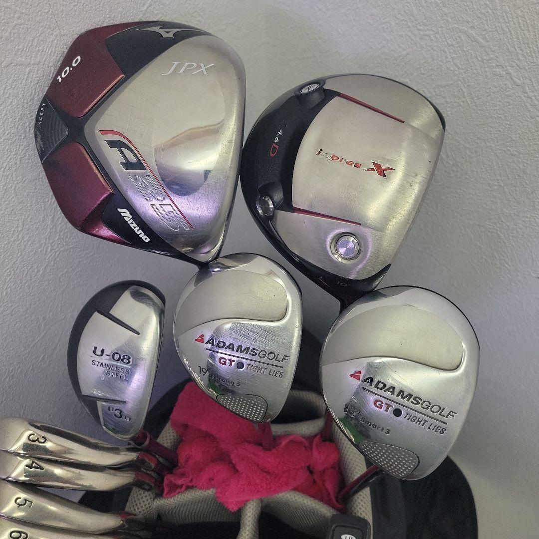 (1012)⛳初心者男性用ゴルフクラブ ミズノゴルフクラブセット