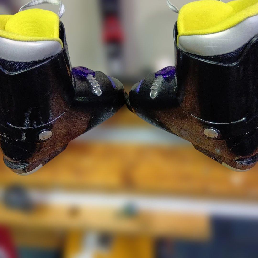 メンテナス済…調整済 HEAD TEAM スキー板とブーツ 117cm…23cm