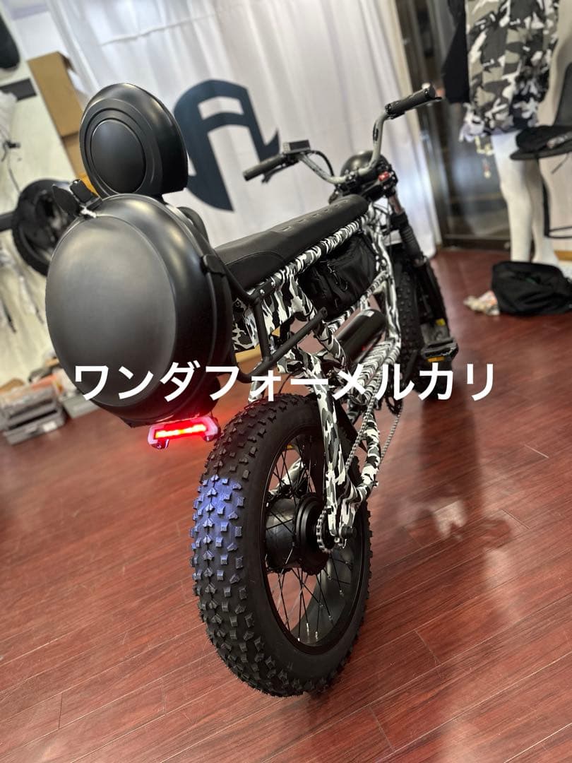 Maverick迷彩電動アシスト自転車トルクセンサー公道合法仕様48v18ah