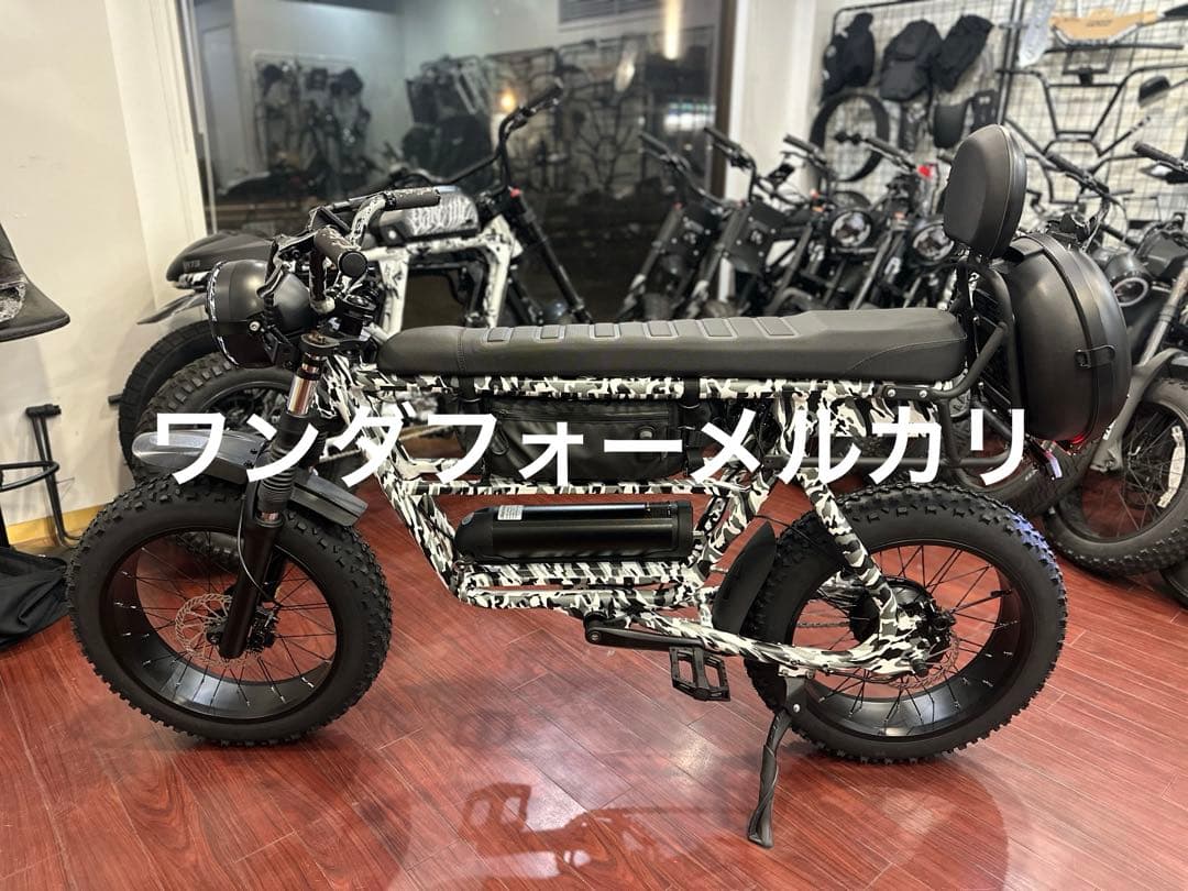 Maverick迷彩電動アシスト自転車トルクセンサー公道合法仕様48v18ah