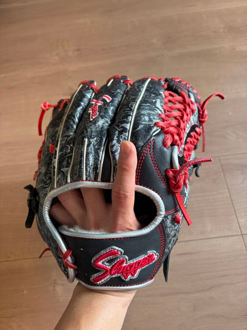 久保田Slugger 軟式グローブ 内野手用　湯もみ完了　即実戦使用可