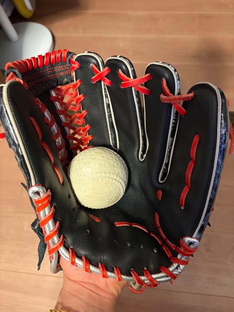 久保田Slugger 軟式グローブ 内野手用　湯もみ完了　即実戦使用可