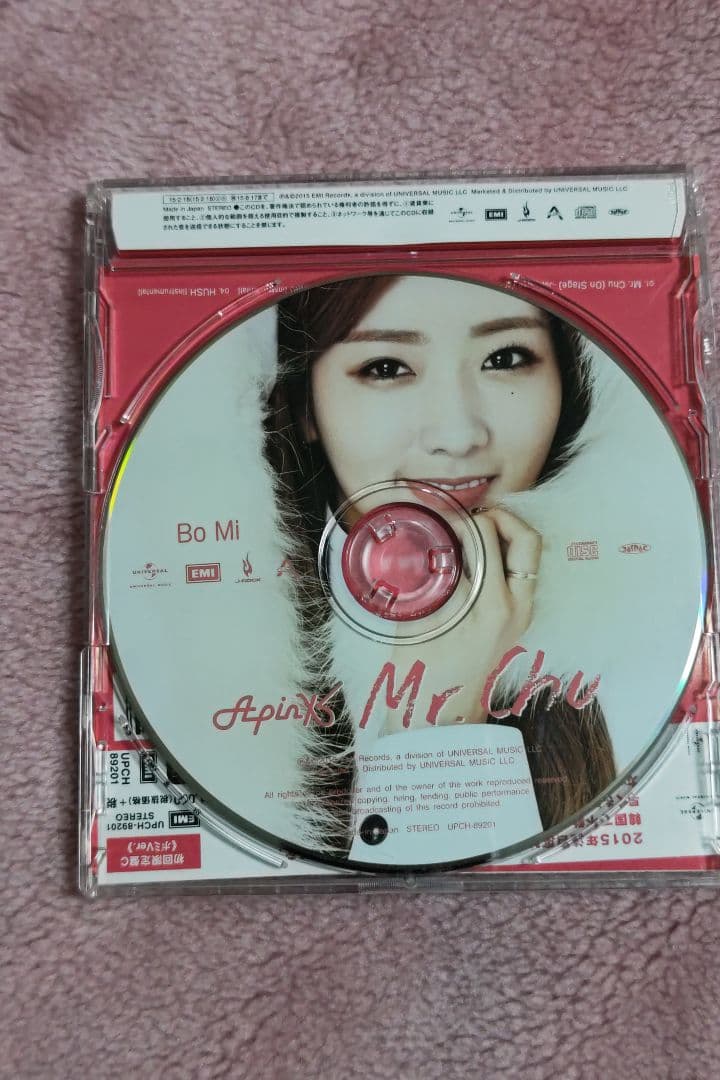 Apink Mr.Chu ピクチャーレーベル　初回限定盤A　トートバッグ付き