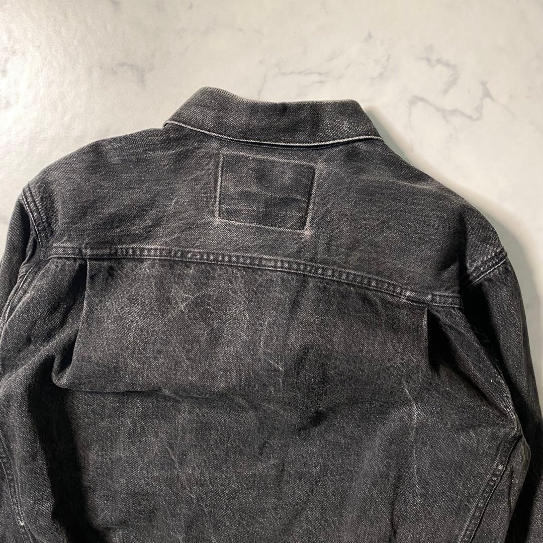 美品】児島ジーンズ　デニムジャケット　2nd型　ユーズド加工　Gジャン　Mサイズ