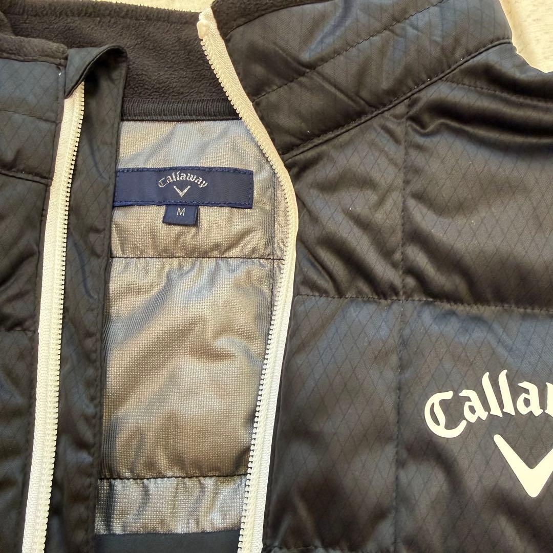 キャロウェイ　フルジップ　ダウンベスト　ゴルフウェア
