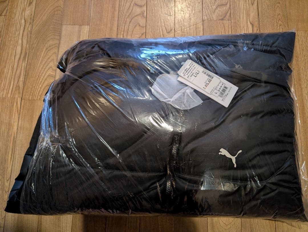 プーマ フーデッド パデッド パーカー ロング ベンチ コート ダウン M