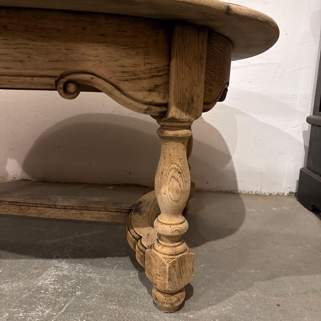 ヴィンテージ　コーヒーテーブル　剥離