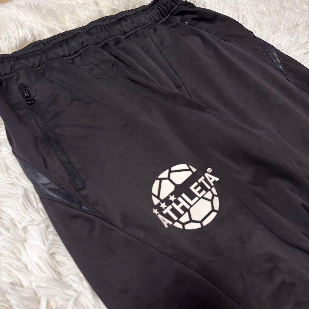 アスレタ ジャージ 上下セット ブラック　メンズM