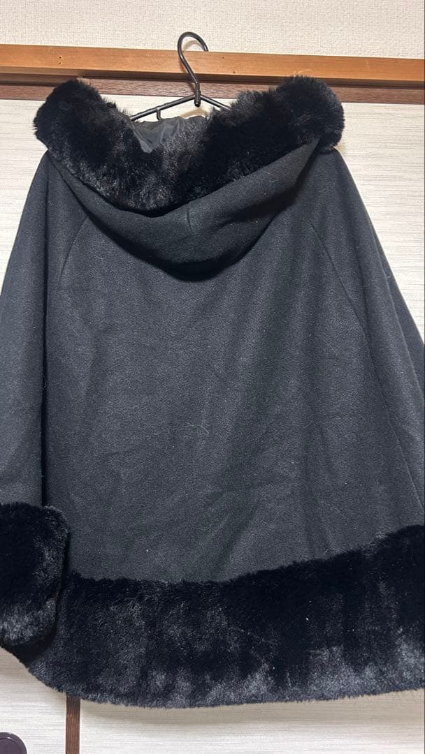 MARS プリメロ　ポンチョ　黒