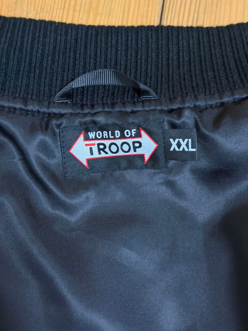 【今週末まで】TROOP CHAMPION PU LEATHER JACKET