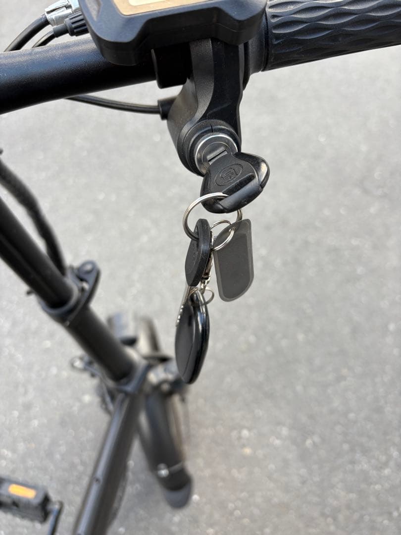 折りたたみ式電動アシスト自転車 ブラック