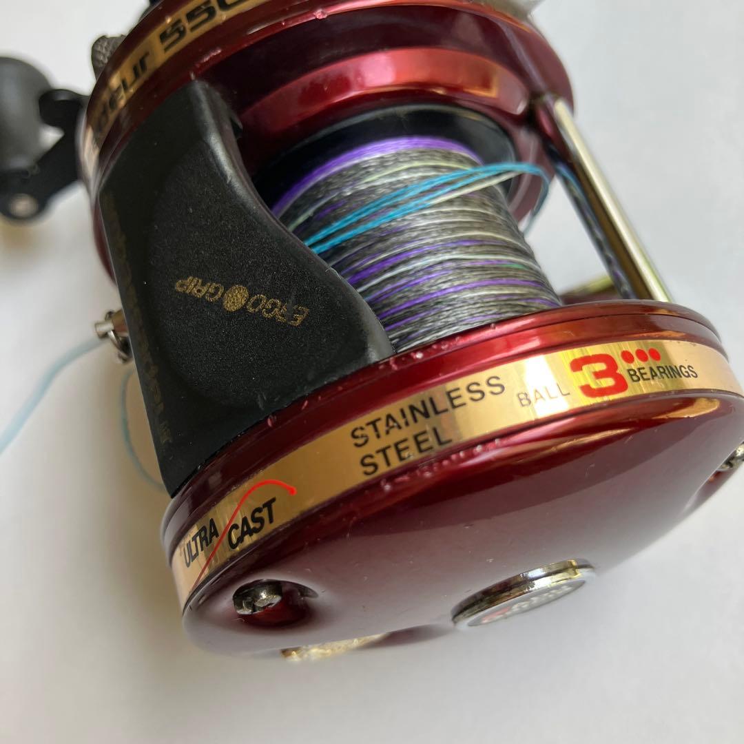 アブガルシア　アンバサダー 5500-C3 2スピード　PE2号約100m付