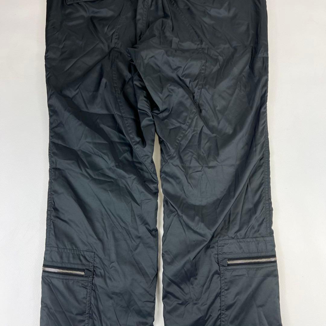 パーリーゲイツ ゴルフパンツ カーゴパンツ 中綿 XL相当 チェック ブラック