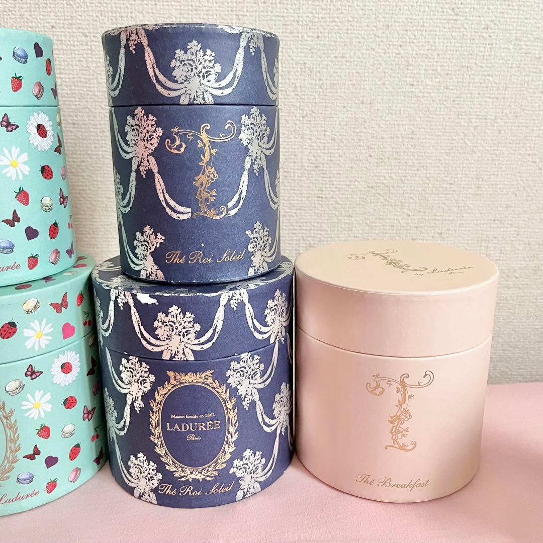 ラデュレ 紅茶 空箱 ボックス マリーアントワネット LADUREE