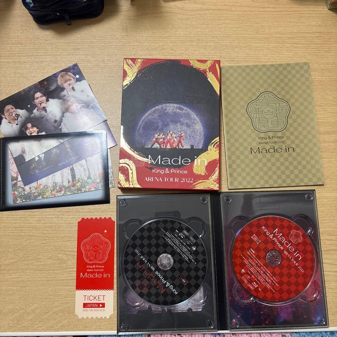 ミュージック Made in King & Prince 2022 DVD