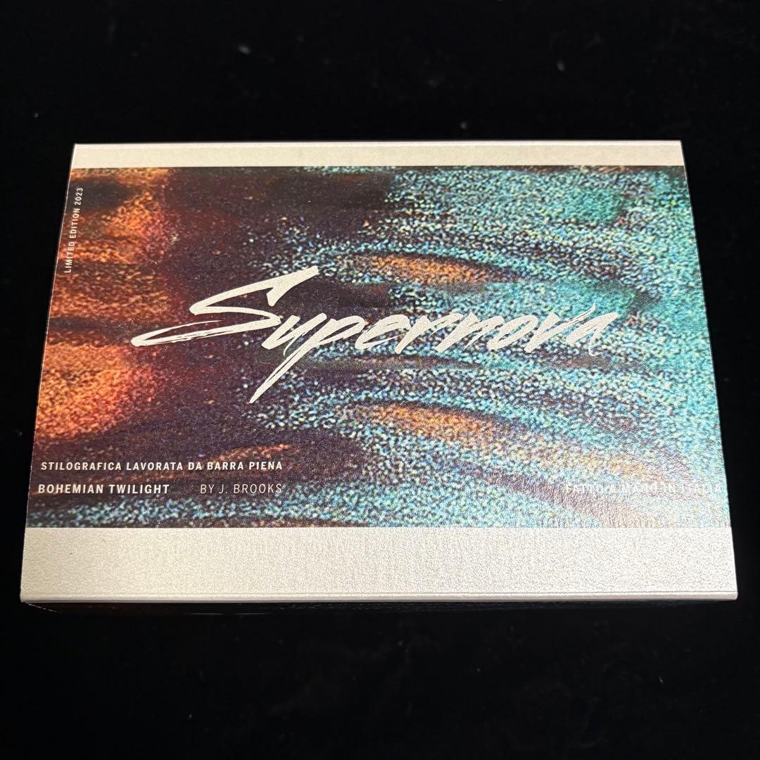 レオナルド スーパーノヴァ BOHEMIAN TWILIGHTペン先 14K F