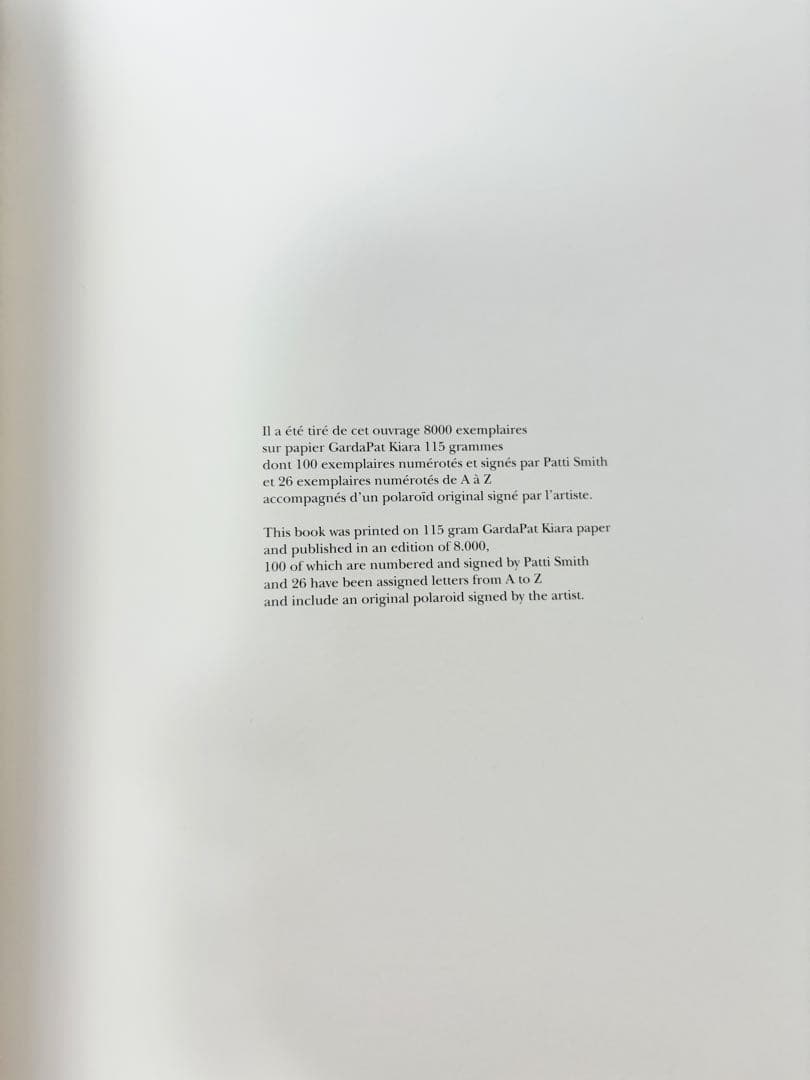 Patti Smith: Land 250 パティ・スミス