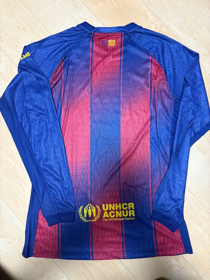 し*う様 値下げ【新品未使用】FC Barcelona 長袖 Lサイズ　オーセン