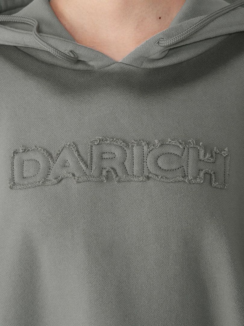 Darich スプレーレースアップフーディー FREE KHAカーキ