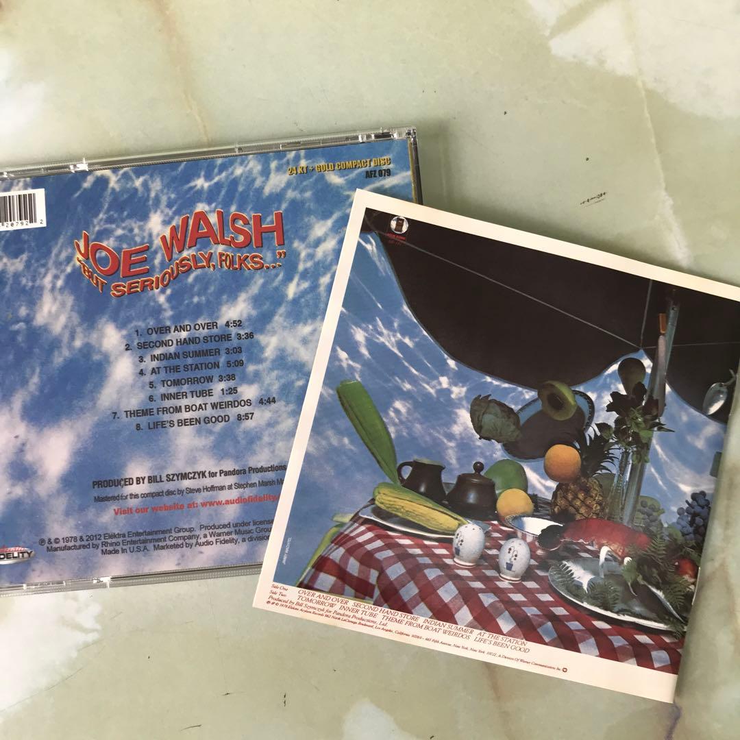 洋楽 JOE WALSH / But Seriously,Follks...