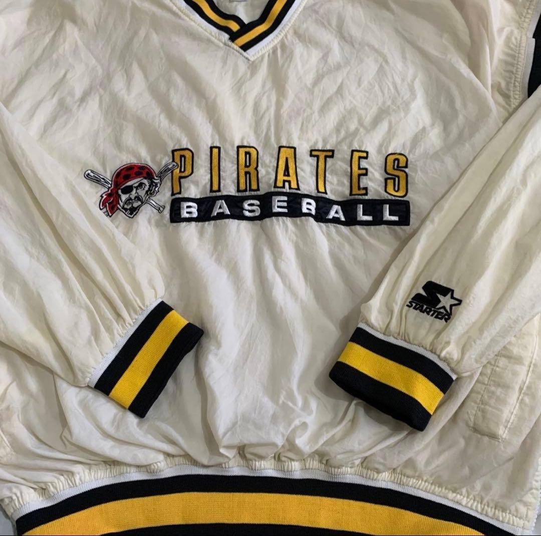 MLB pirates パイレーツ　プルオーバー　ナイロン starter