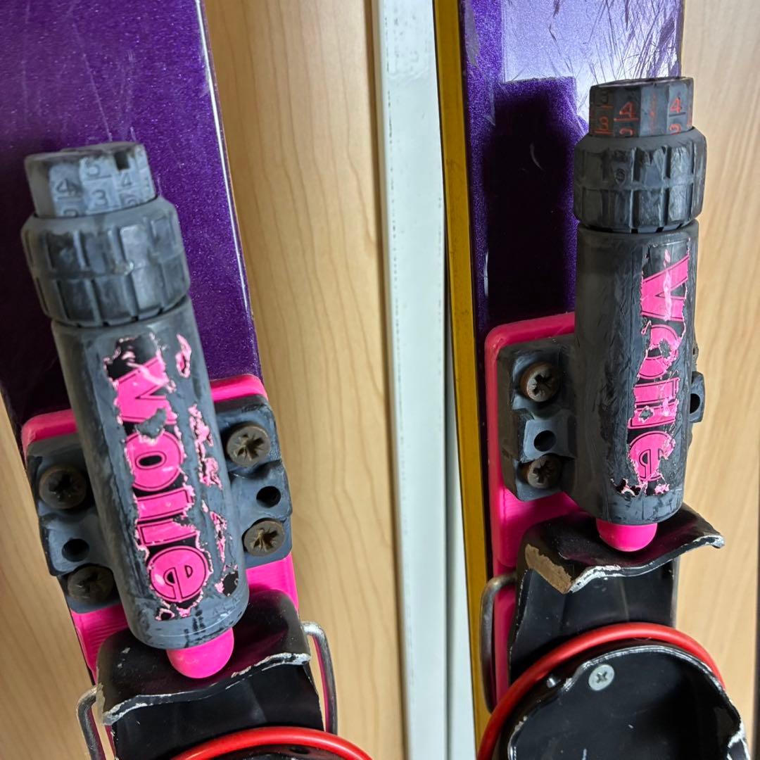 【送料込】KAZAMA テレマークスキー板　ポール　セット　山スキー