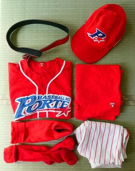 ■ ポルテ 野球教室 ■ ユニフォーム ■ 145 ■ 7点セット ■