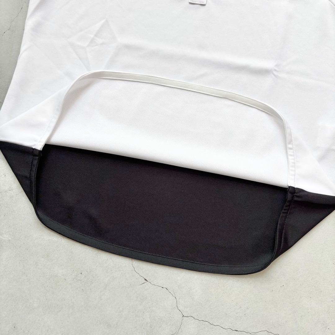 【美品】Jun&Ropé ジュンアンドロペ バイカラー ノースリーブポロシャツ