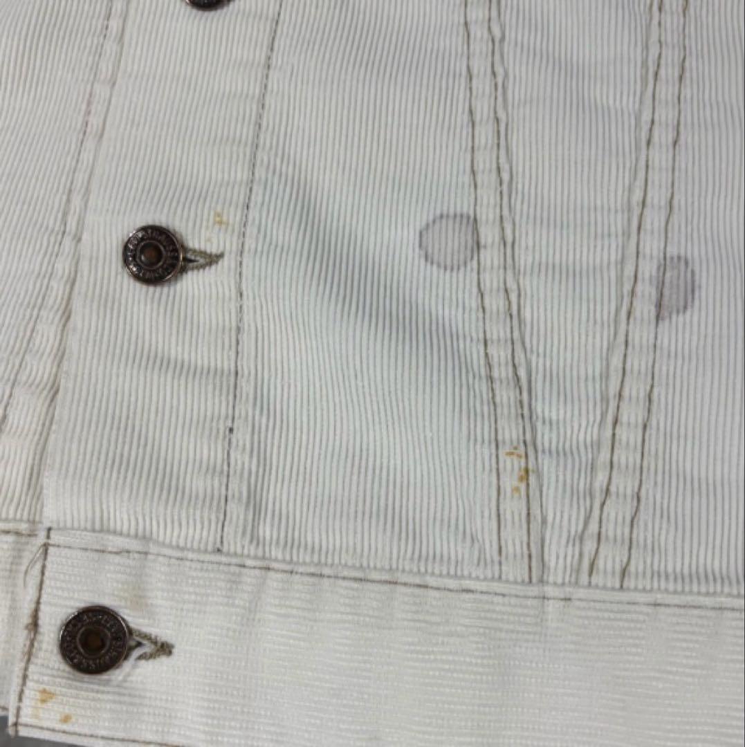 70s levi's 70505 コーデュロイジャケット ホワイト　レア　希少