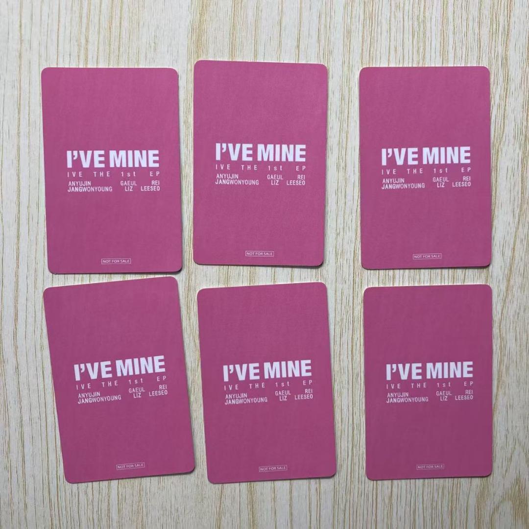 IVE I'VE MINE 2/8 大阪会場 会場限定 トレカ 6枚