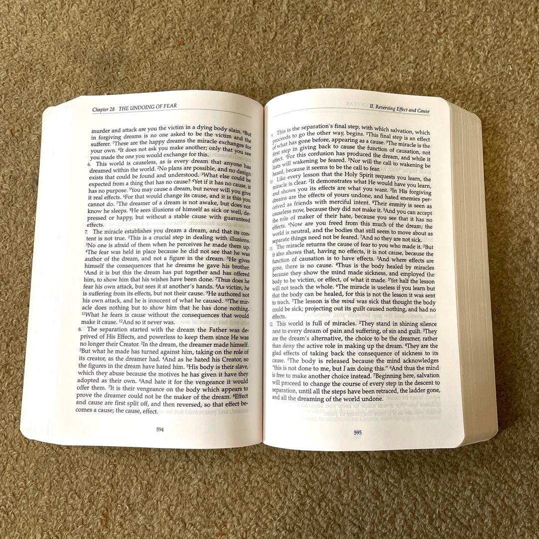 【希少】A Course in Miracles Combined Volume