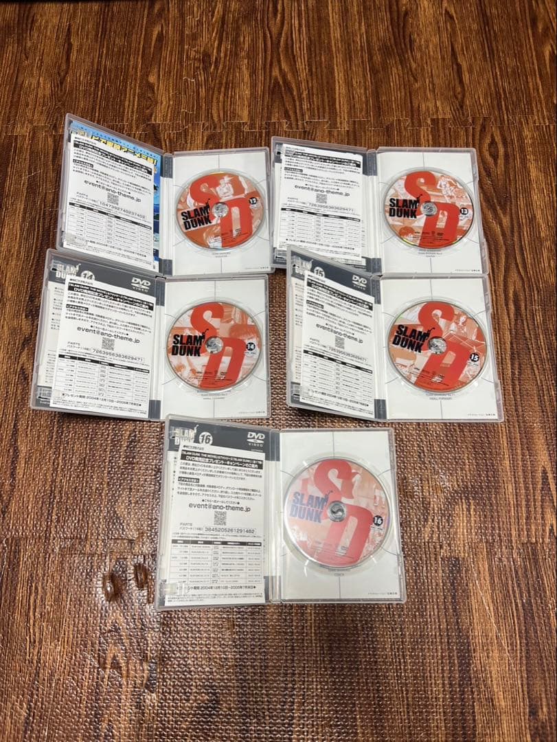 SLAM DUNK スラムダンク　DVD全巻セット 全17枚　THE FIRST