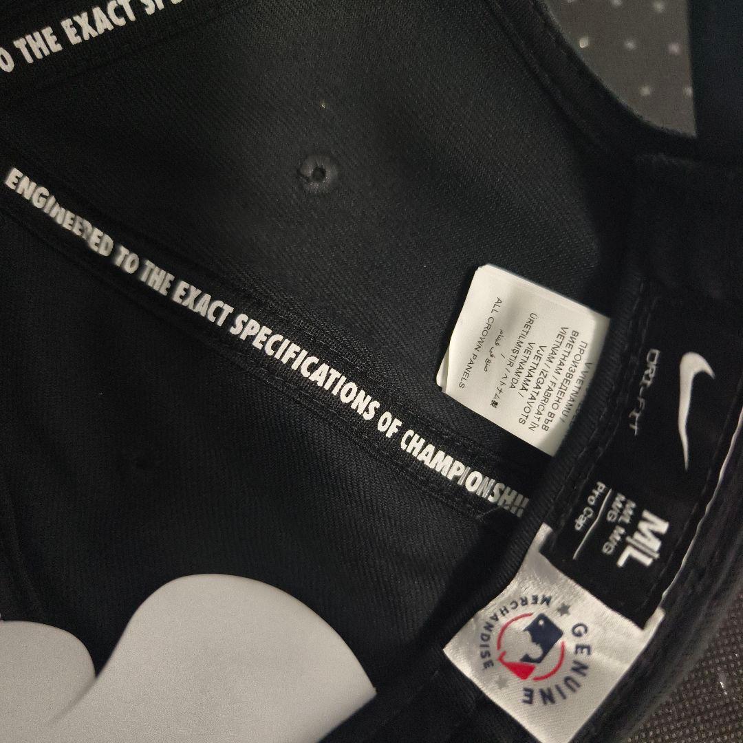 ナイキ シカゴ ホワイトソックス プロキャップ M/L フリーサイズ ブラック