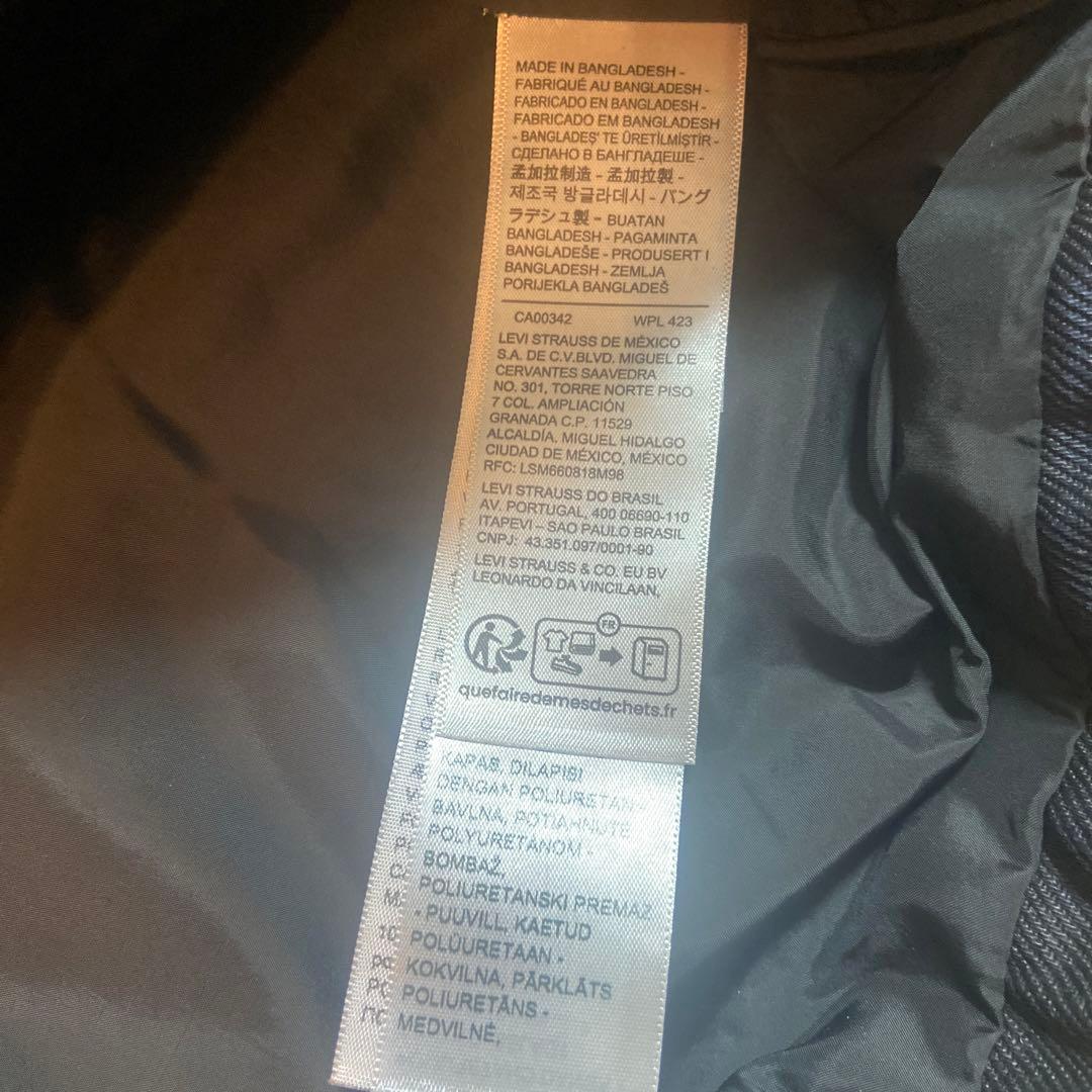 破格！タグ付き未使用☆ LEVI’S ハイランドパークジャケットL 黒