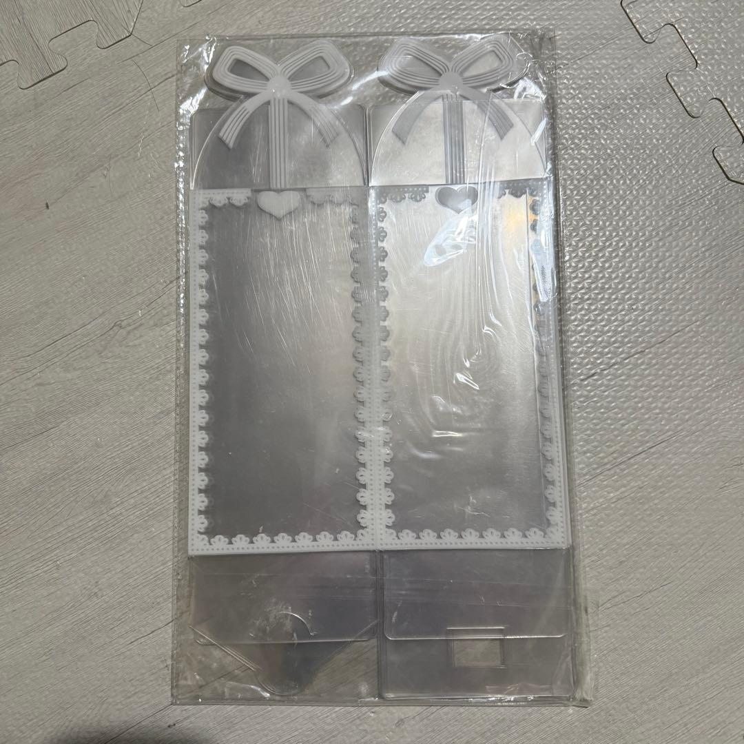 クリアギフトボックス 20cm 透明 ラッピング箱 10/30/50枚選択可