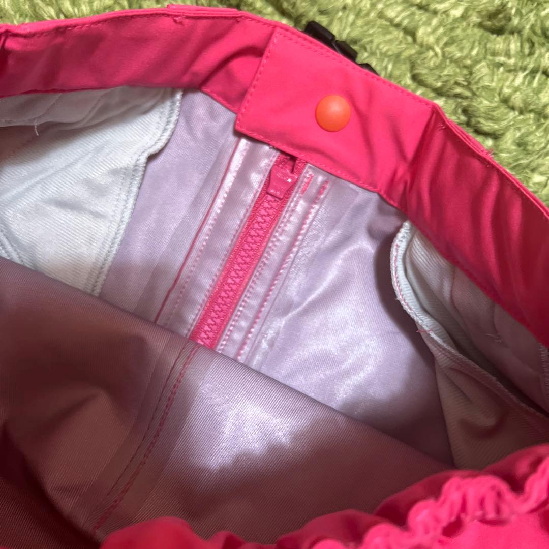 新品Ｍサイズ　高機能ラウドマウスゴルフレディースダントツ撥水レインウェア　ピンク