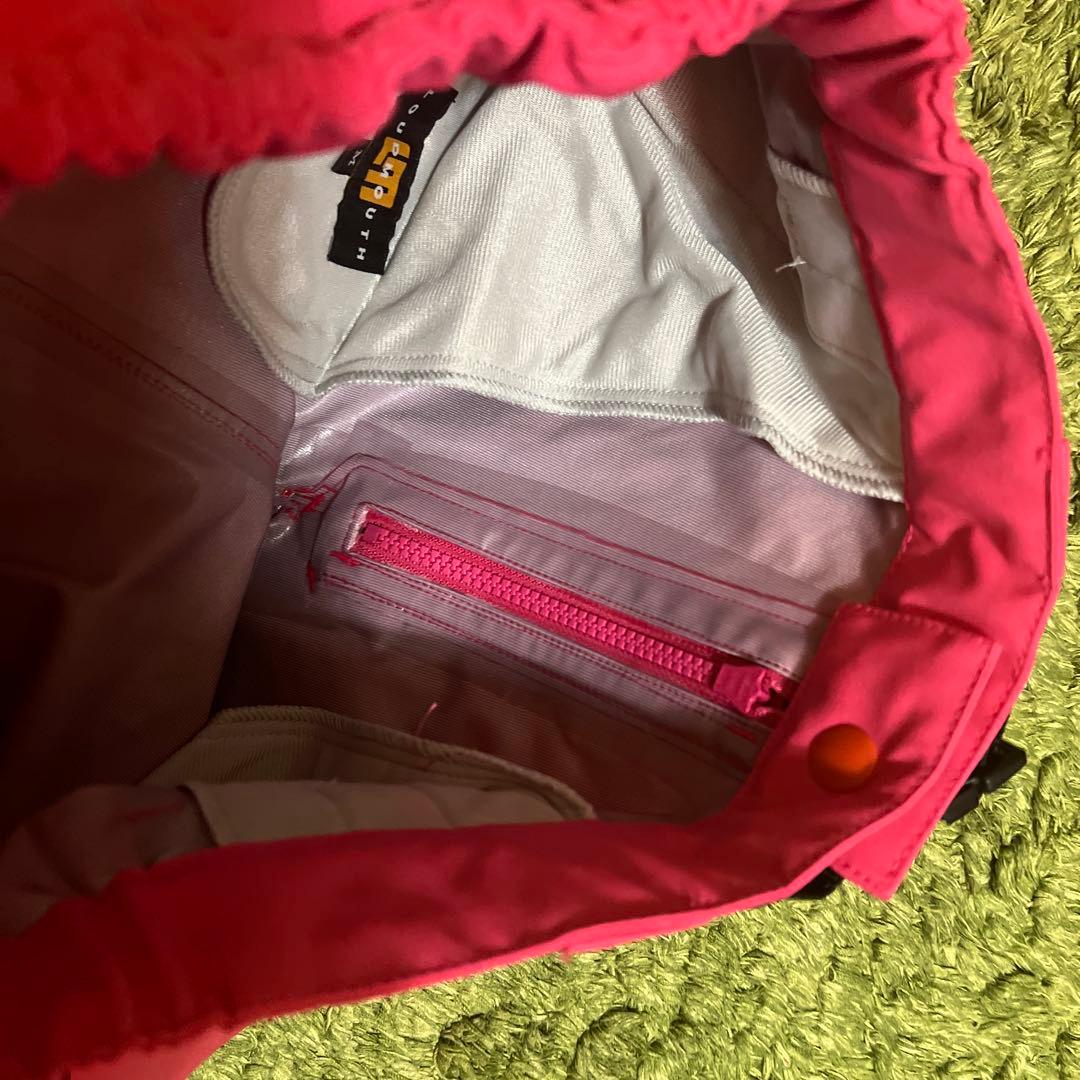 新品Ｍサイズ　高機能ラウドマウスゴルフレディースダントツ撥水レインウェア　ピンク