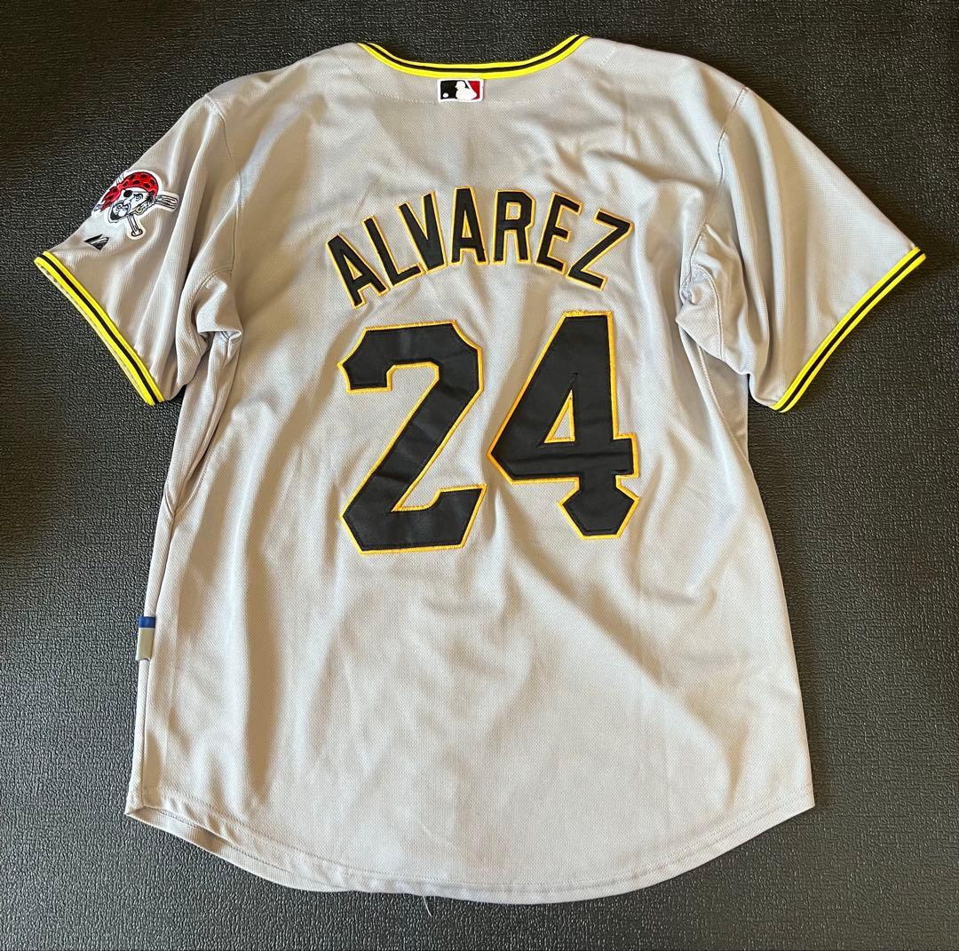 MLBピッツバーグパイレーツ USA製ベースボールシャツ ALVAREZ24