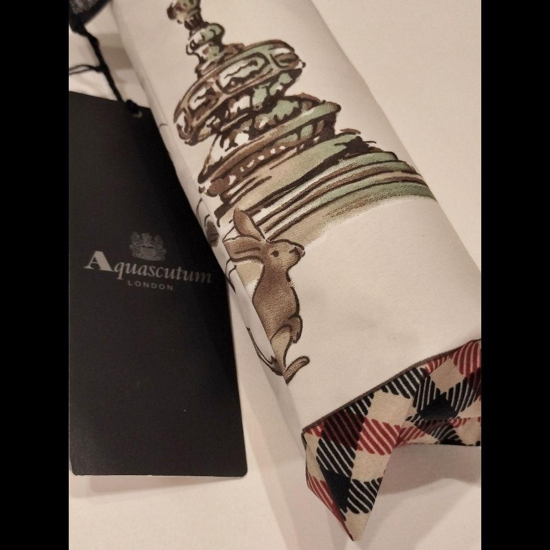 新品【アクアスキュータム】日本製 折りたたみ 傘 サマーシールド 軽量 晴雨