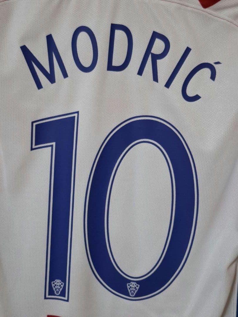 は*な様 クロアチア代表モドリッチ選手支給ユニホーム10番2016年モデル