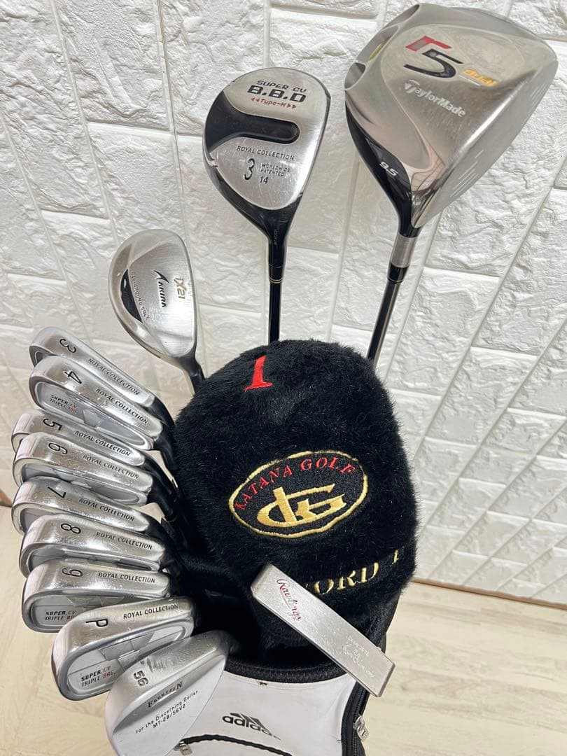 初心者おすすめ メンズ ゴルフクラブセット テーラーメイド キャディバッグ付