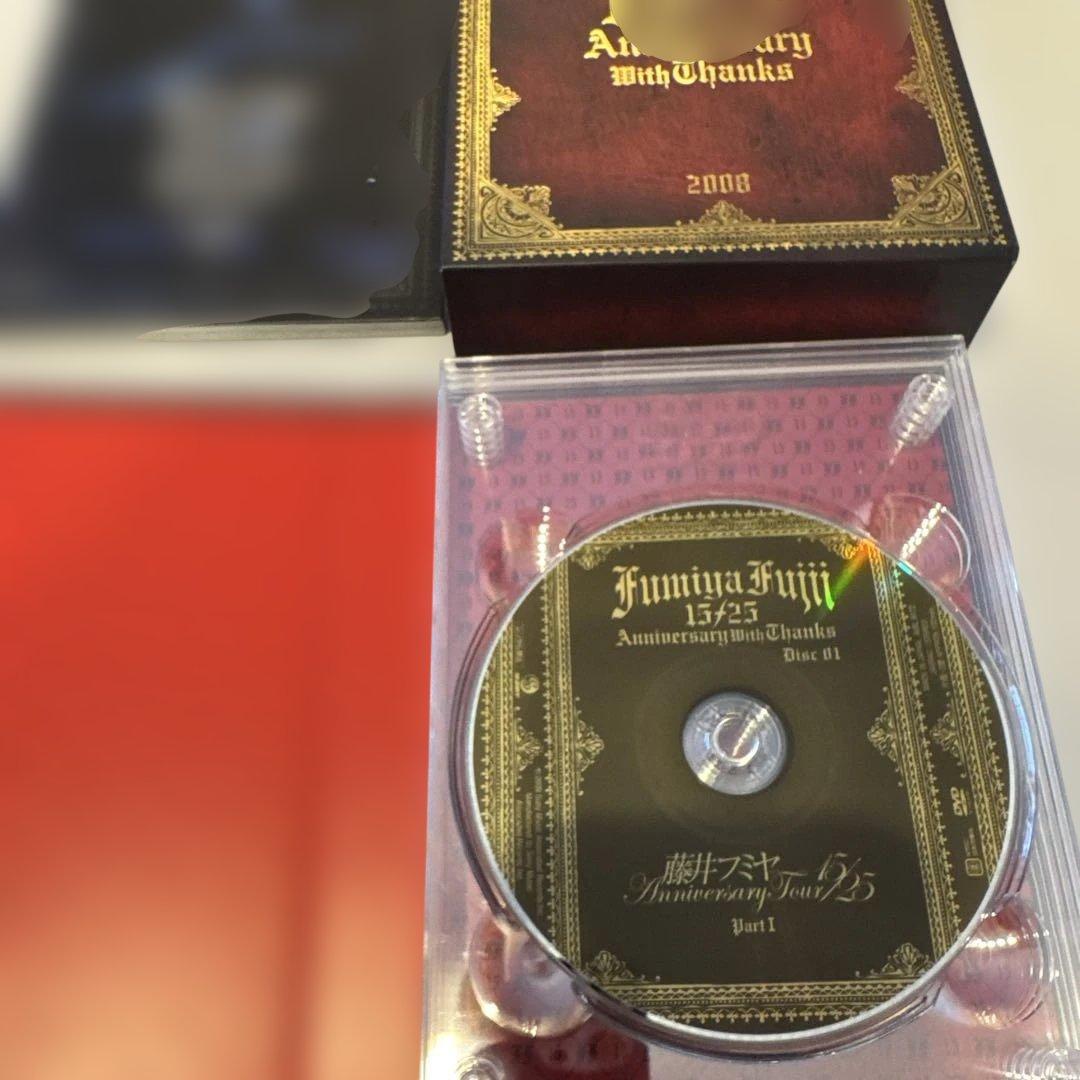 藤井フミヤ 15/25 ANNIVERSARY LIVE DVD-BOX 5枚組