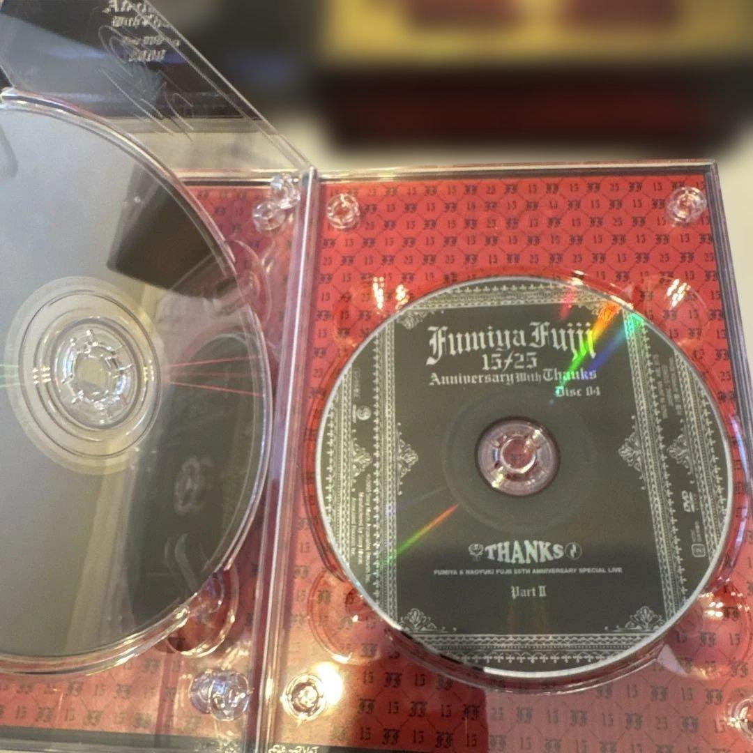 藤井フミヤ 15/25 ANNIVERSARY LIVE DVD-BOX 5枚組