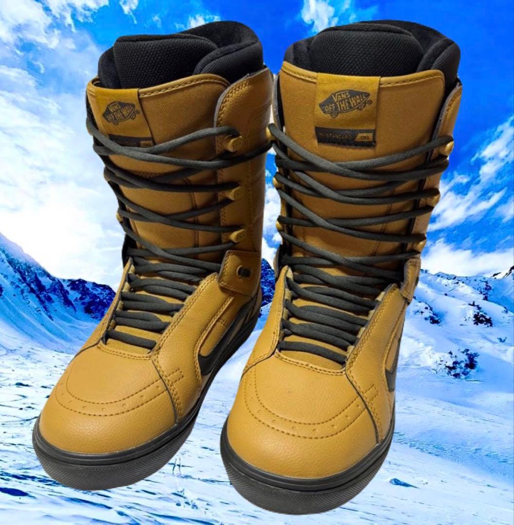 VANSハイスタンダードOG TAN/BLACK 27.5cm