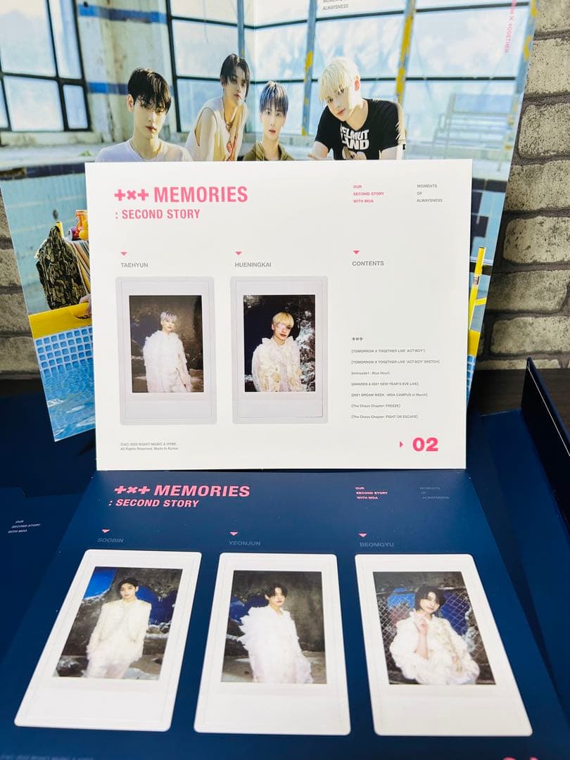TXT Memories SECOND DVD 日本語字幕付き