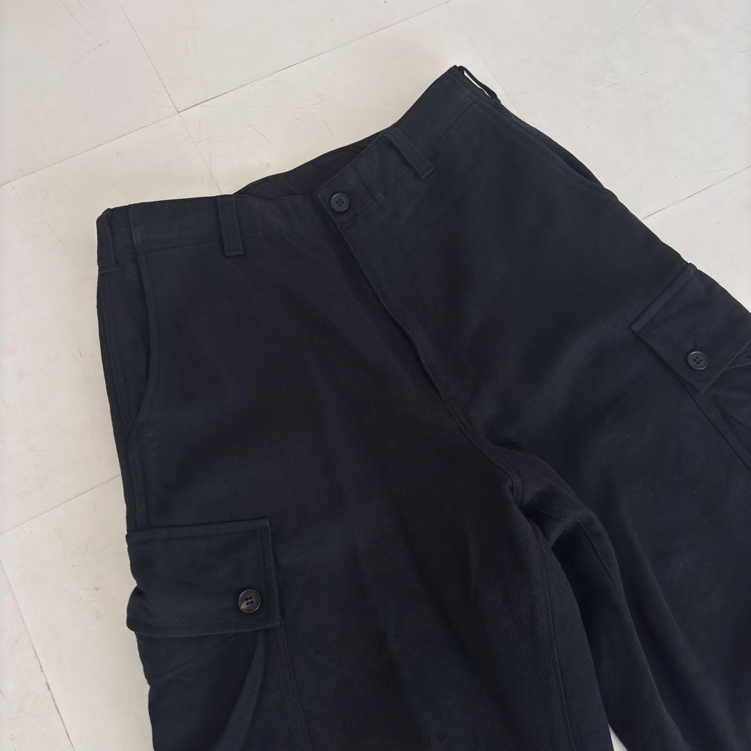 【25AW】 コムデギャルソン オム カーゴパンツ 綿ウールサージ XS