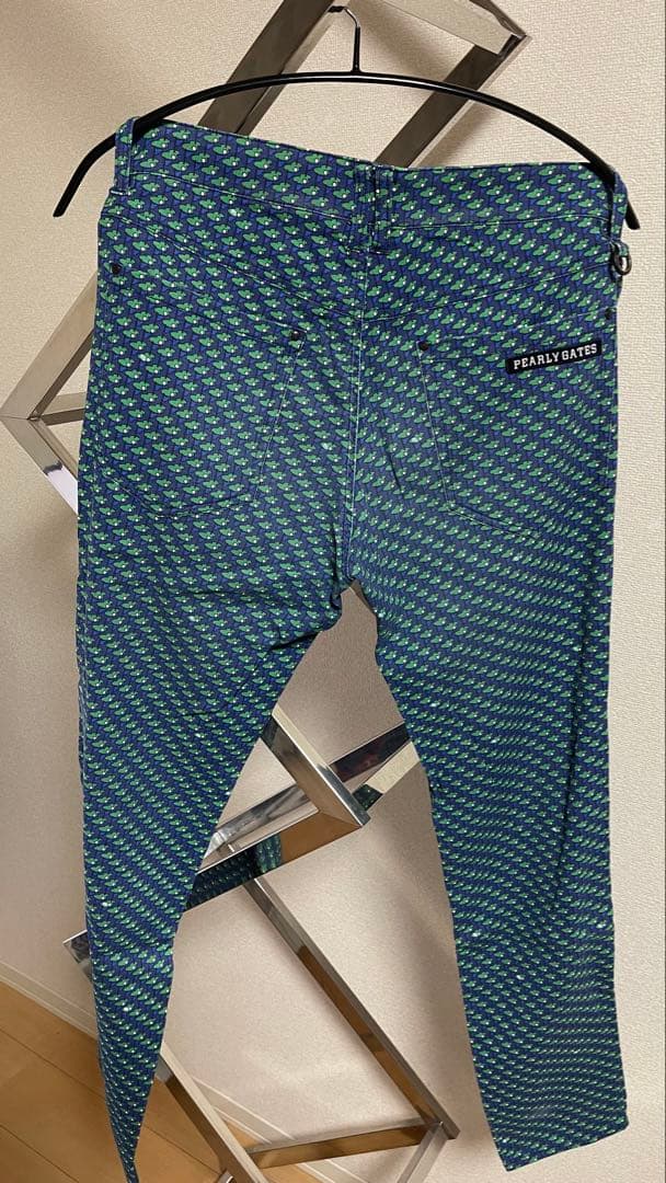 PEARLY GATES モノグラムパンツ