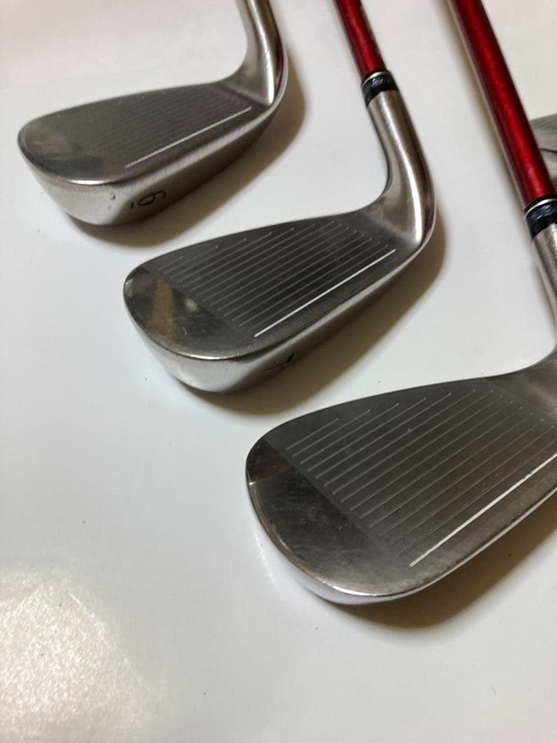 ゼクシオイレブンアイアン6〜PフレックスSレッド