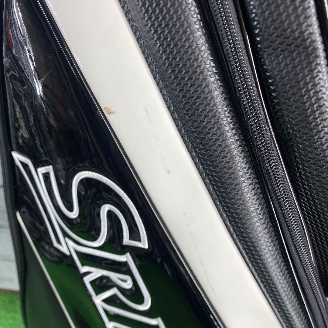 キャディバッグ　スリクソン　ブラック