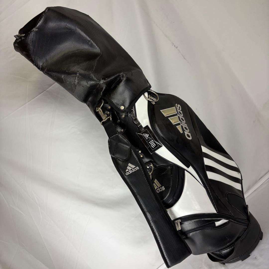 アディダス adidas キャディバッグ 5分割 ゴルフバッグ